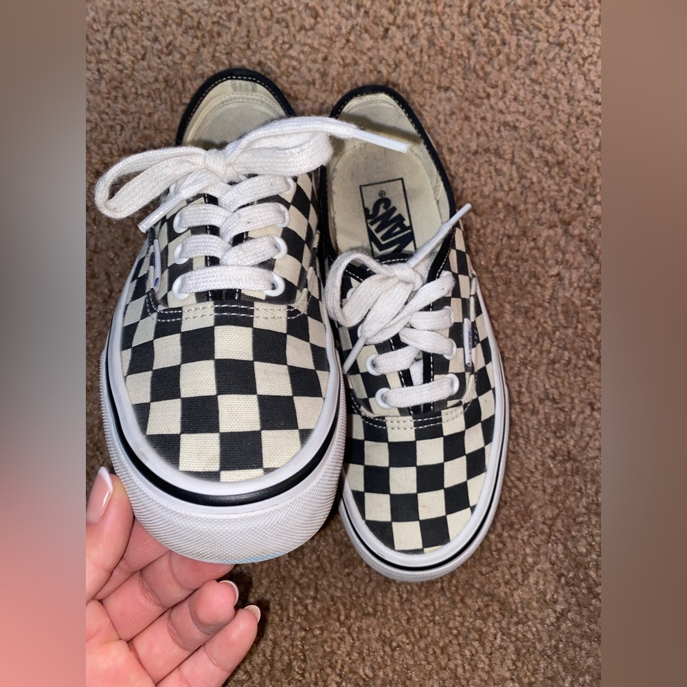 Checkered Authentic Vans
